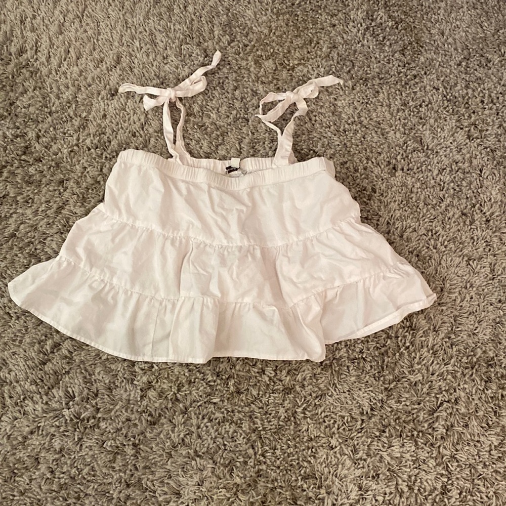 White Tie Top